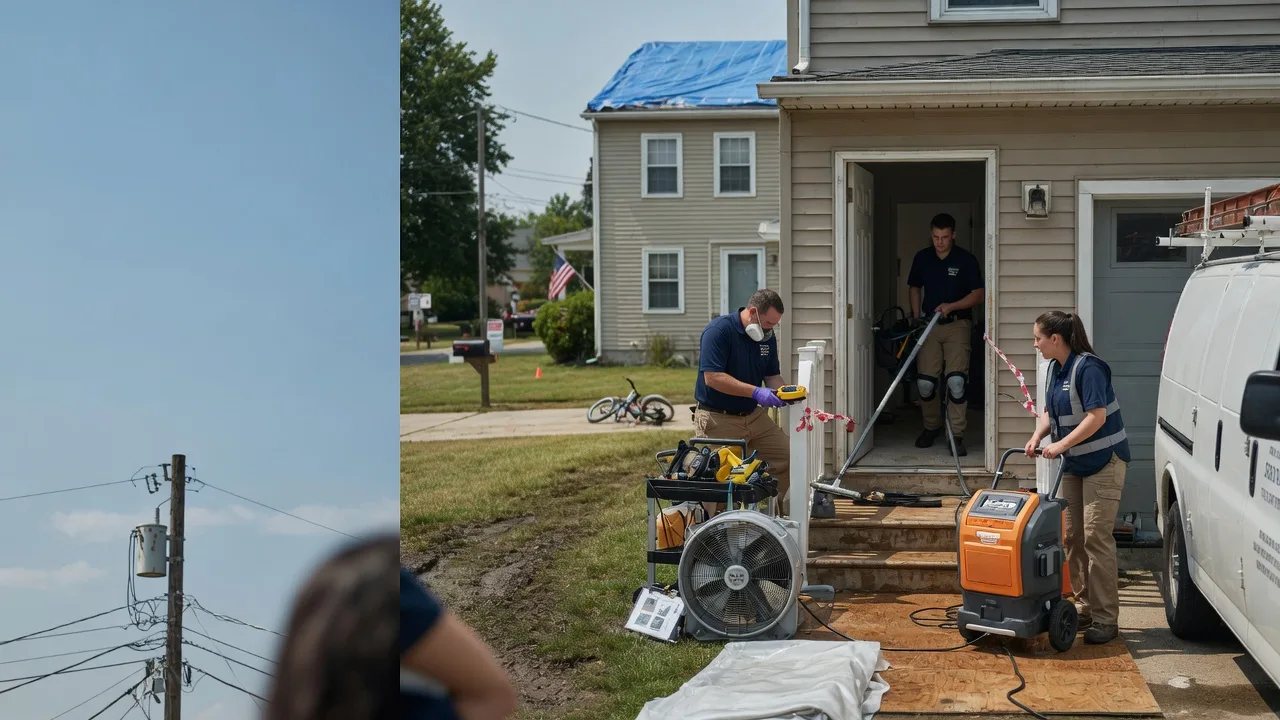 Water Damage Repair in Mounds, OK near me